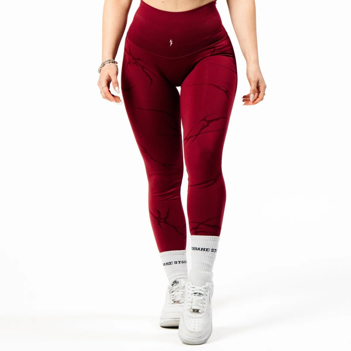 Leggings DarkFall Tibetan Red - ReInsane