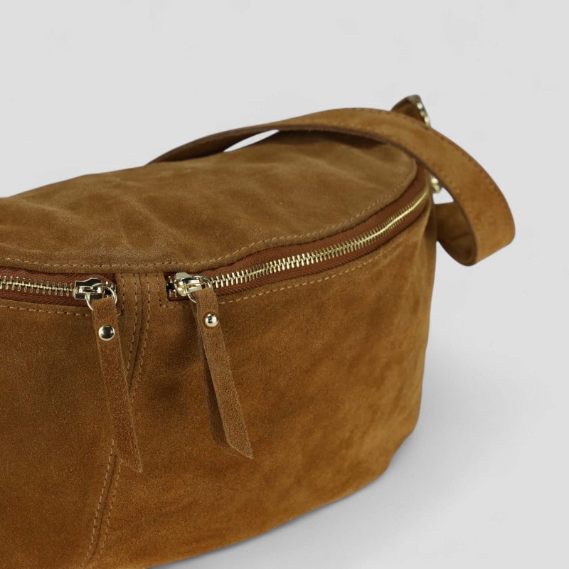 MARSUPIO PELLE SCAMOSCIATA LIAM SUEDE – DISPONIBILE IN VARI COLORI - immagine 7