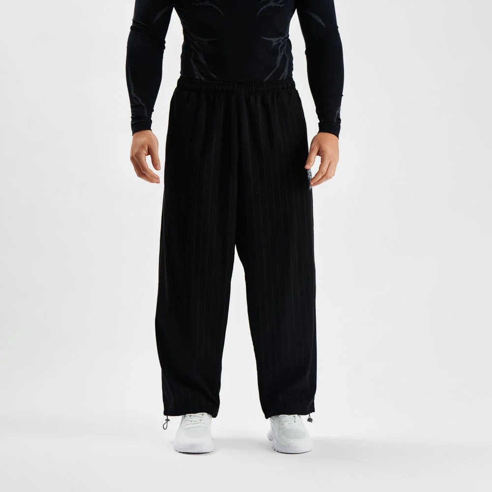 Pants MAMMAMIA - Pinstripe Black - immagine 9