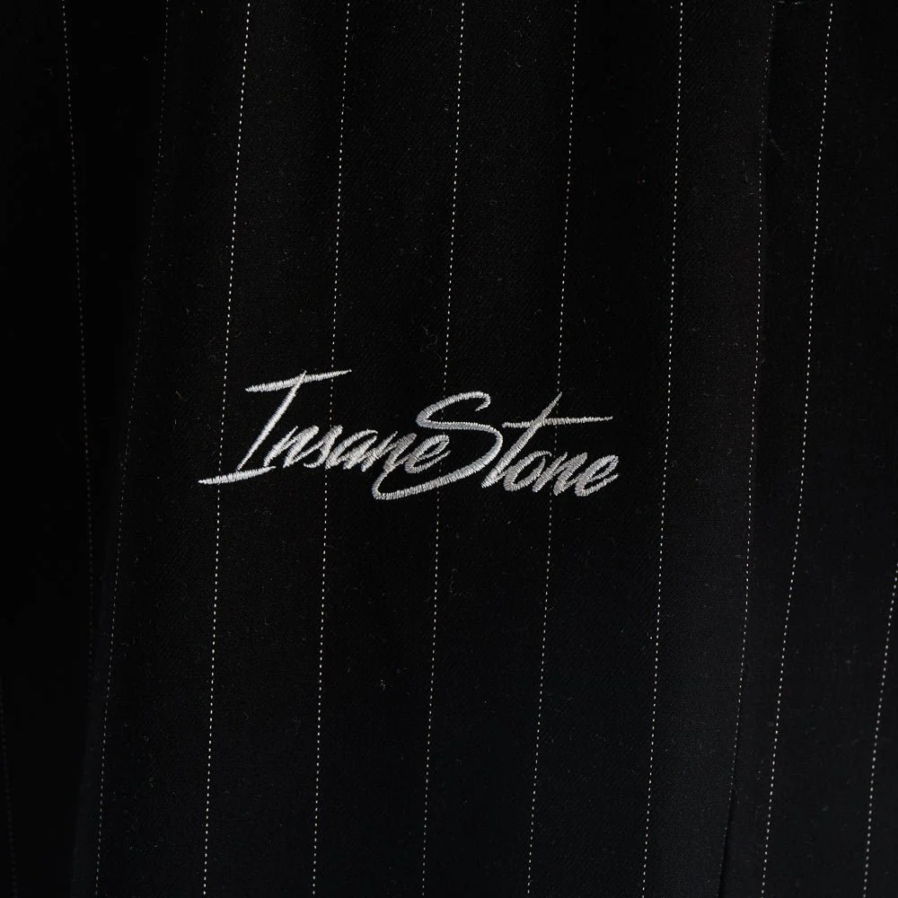 Pants MAMMAMIA - Pinstripe Black - immagine 8