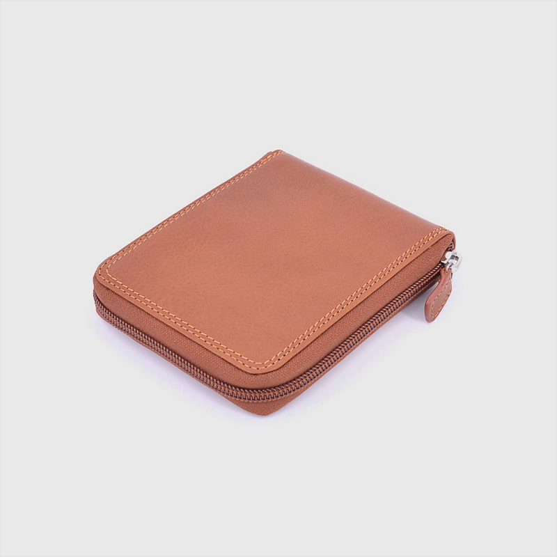 PORTAFOGLIO UOMO CON CERNIERA ARTHUR – DISPONIBILE IN VARI COLORI - immagine 4