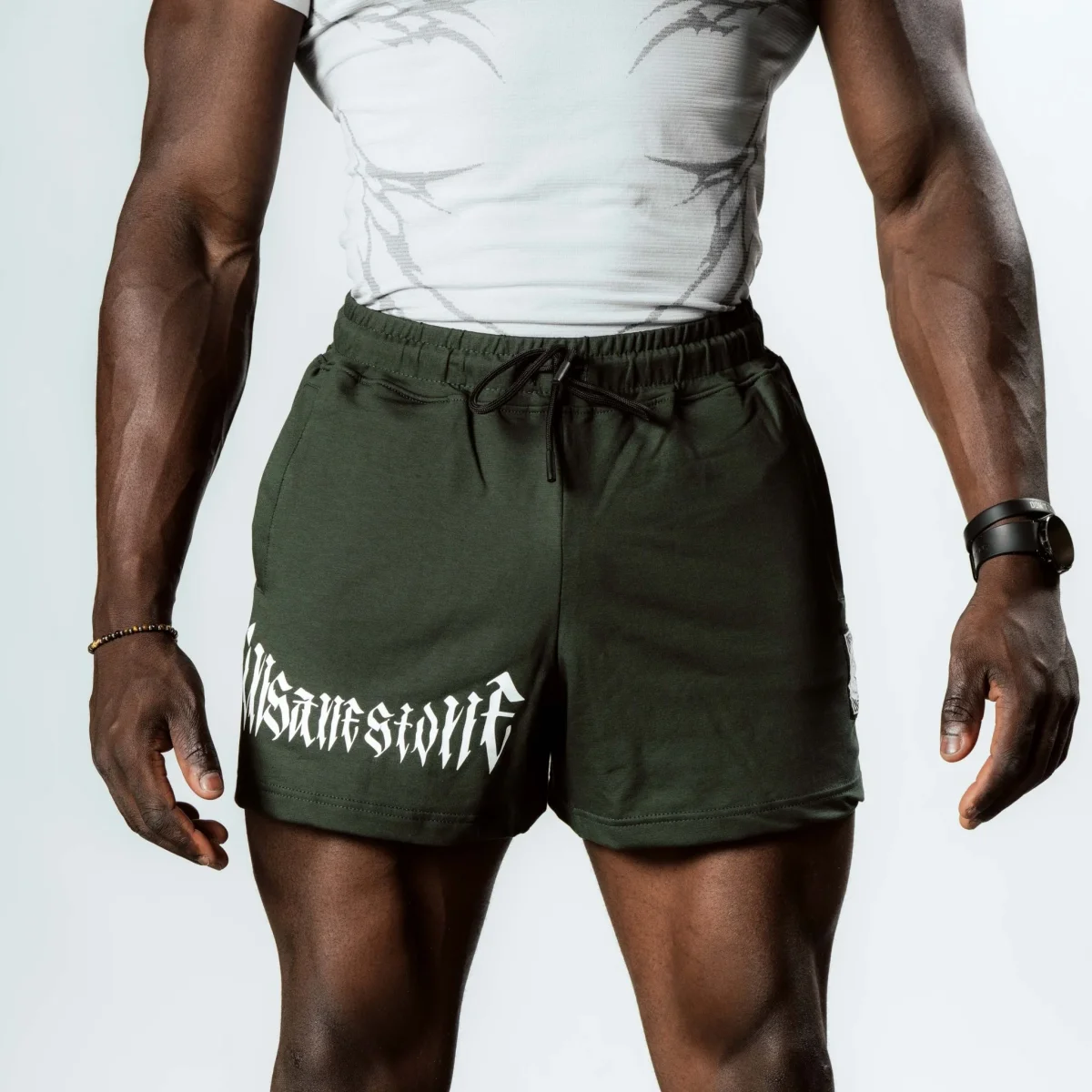 Shorts BB - Military Green - immagine 2