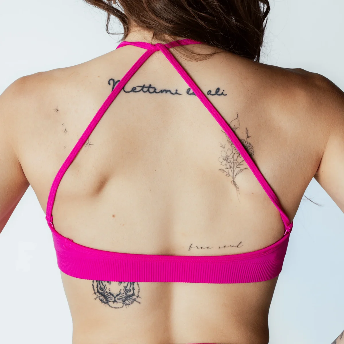 Sport Bra Pink Fedora - ReInsane - immagine 4