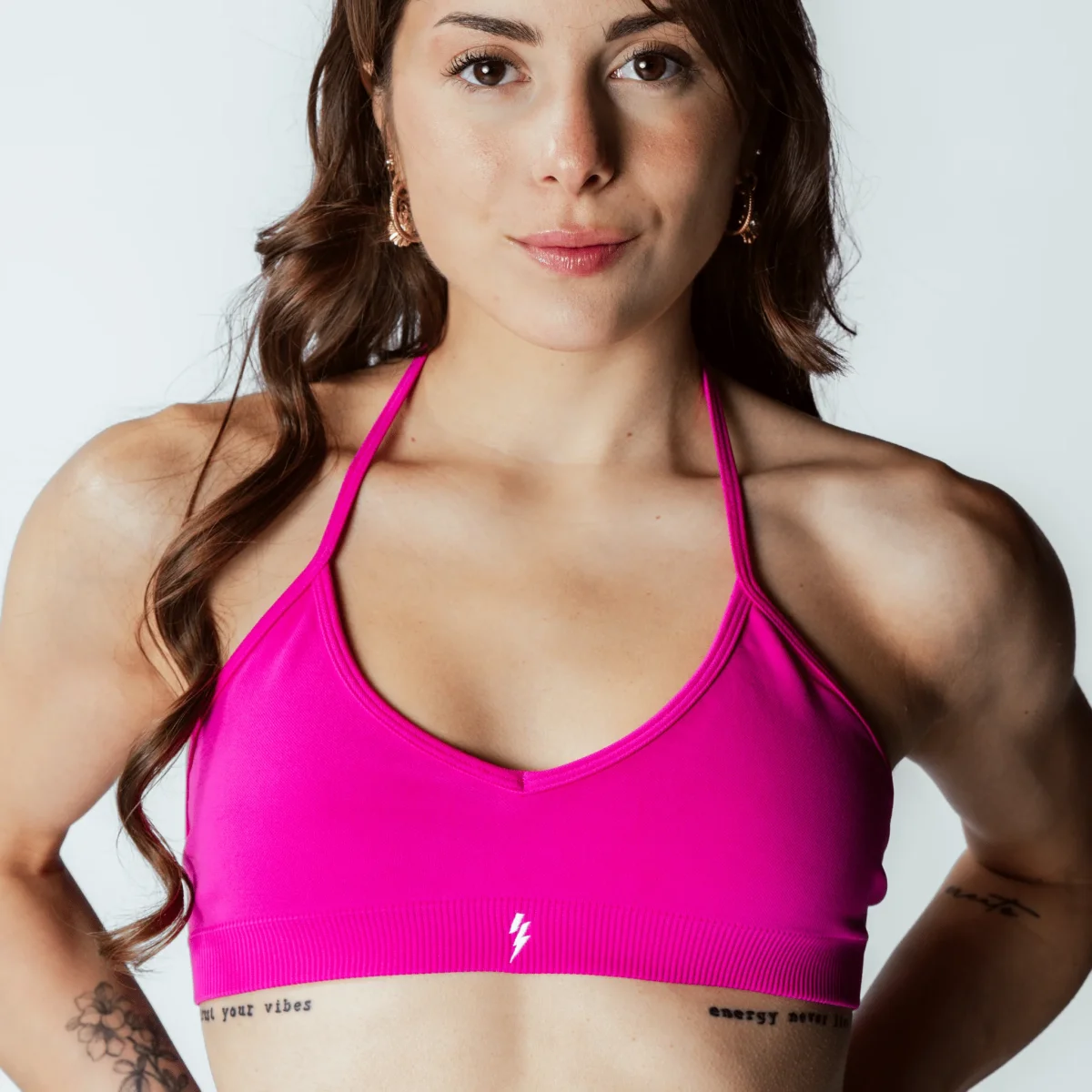 Sport Bra Pink Fedora - ReInsane - immagine 2